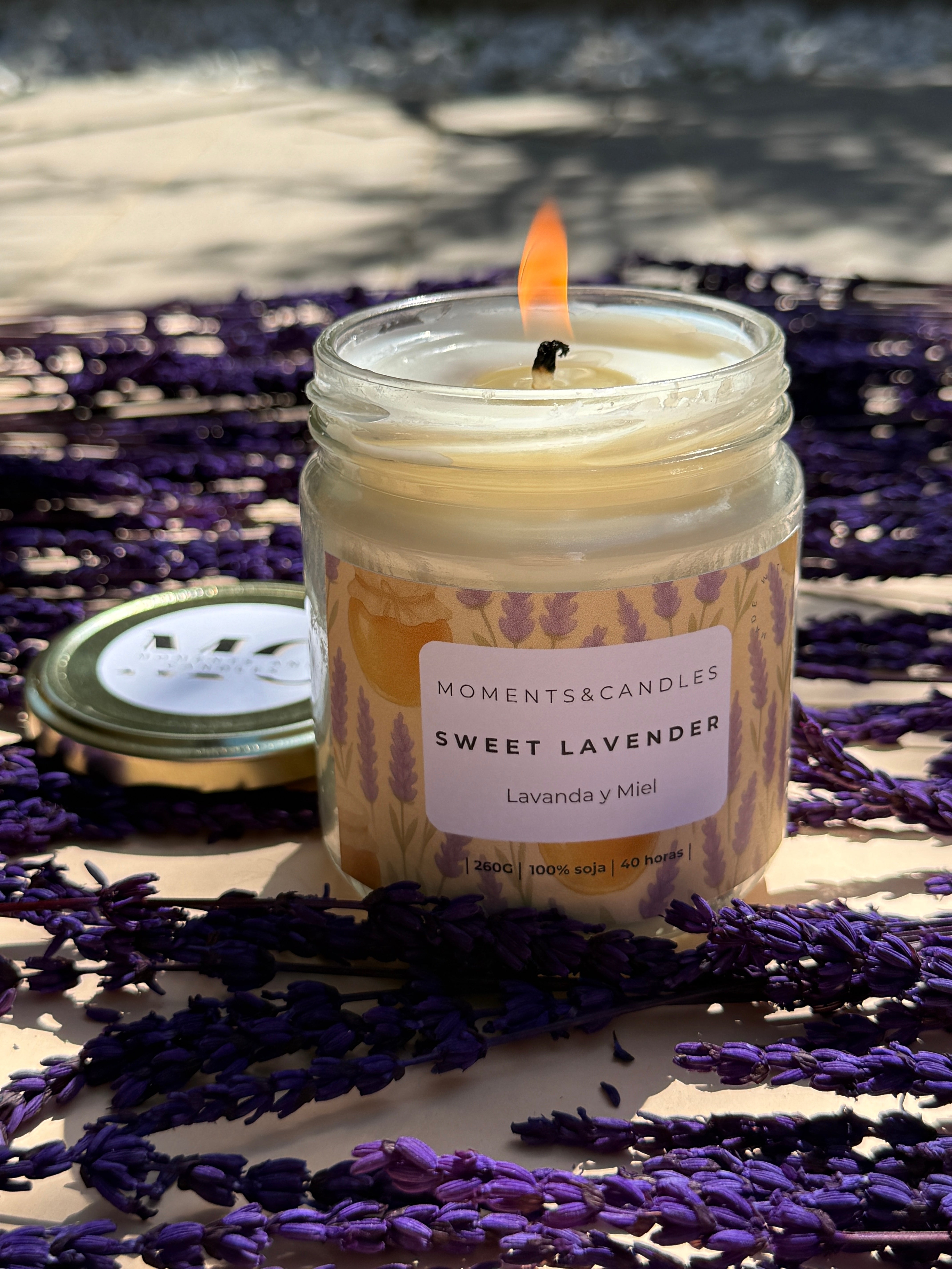 Vela aromática Sweet Lavender