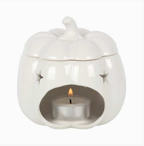 Quemador calabaza blanca lisa